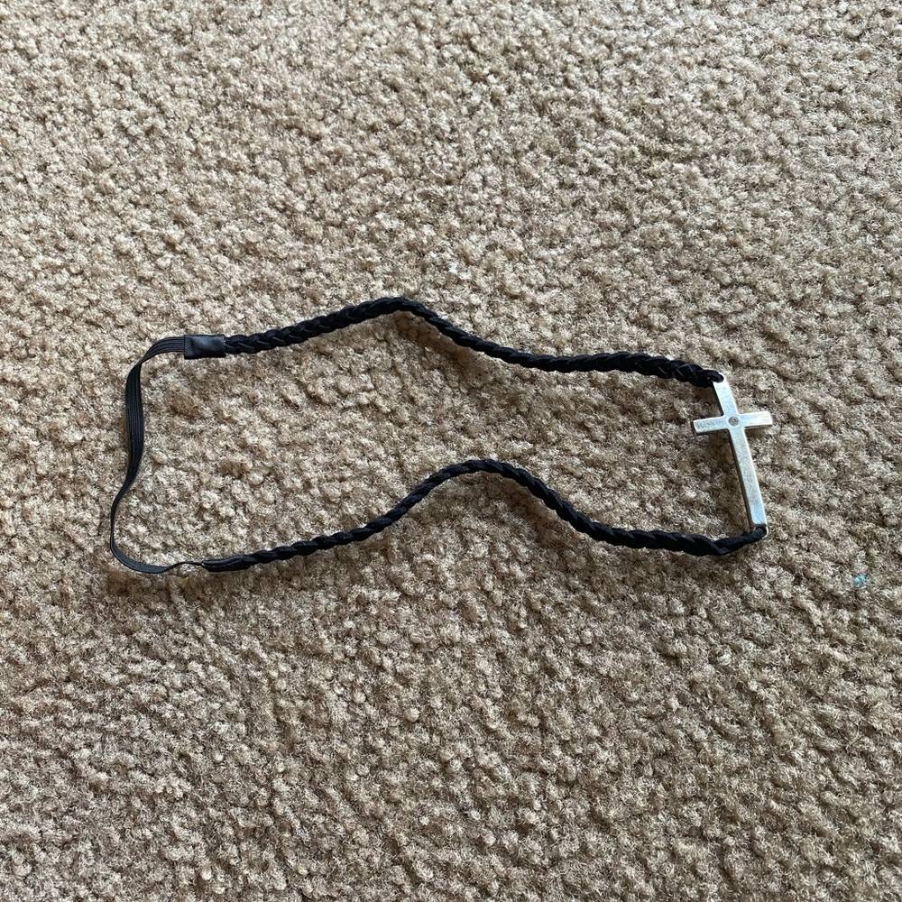 Braided Cross Headband
